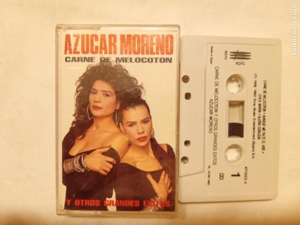 Casetes antiguos: Az&uacute;car Moreno. Carne de melocot&oacute;n - Foto 1
