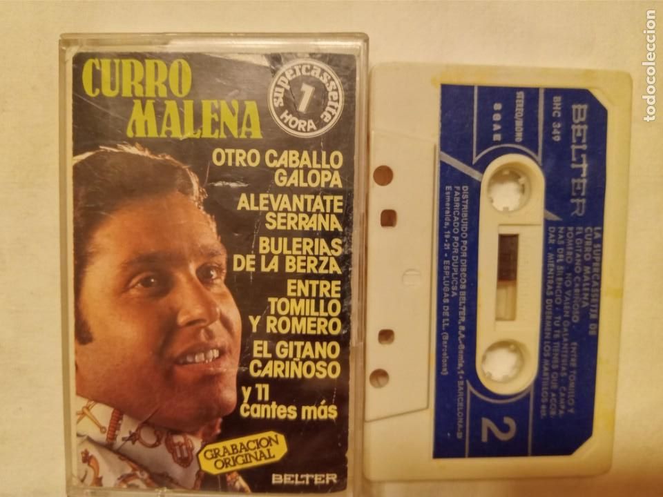 Casetes antiguos: Curro Malena - Foto 1