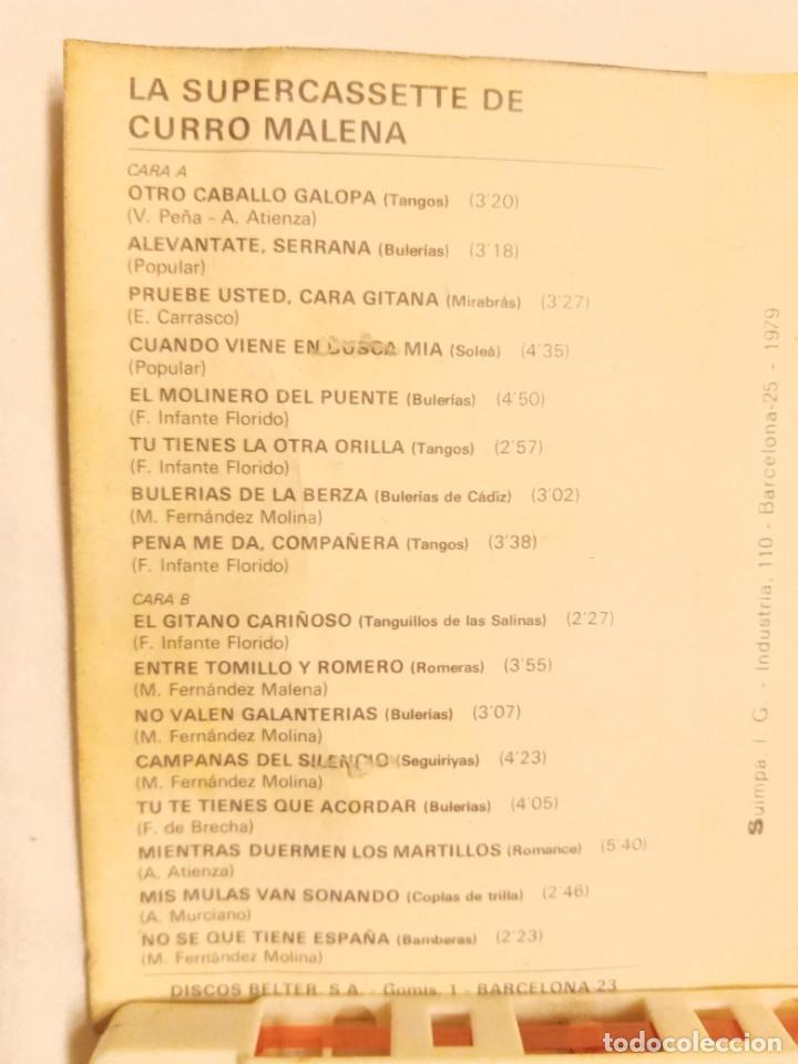 Casetes antiguos: Curro Malena - Foto 2
