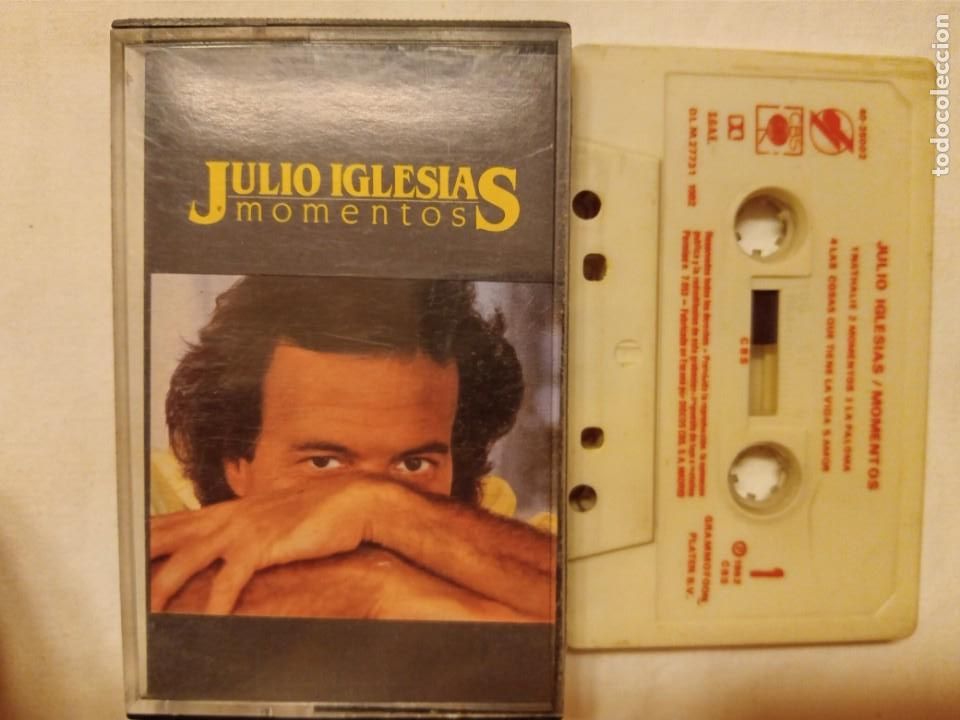 Casetes antiguos: Julio Iglesias. Momentos - Foto 1