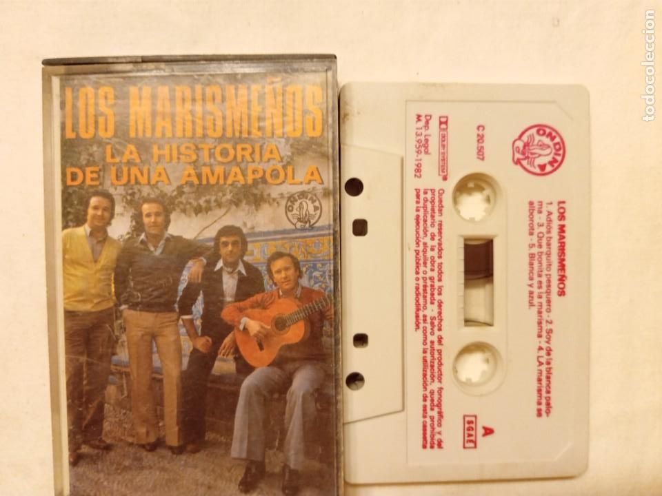 Casetes antiguos: Los marisme&ntilde;os. La historia de una paloma - Foto 1