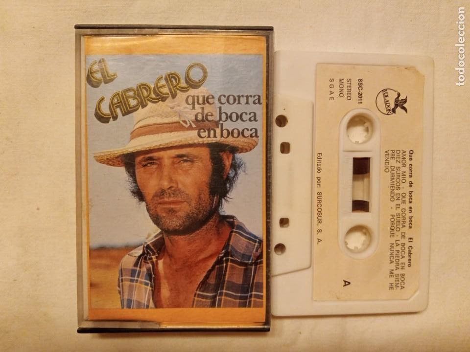 Casetes antiguos: El Cabrero. Que corra de boca en boca - Foto 1
