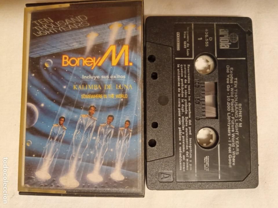 Casetes antiguos: Boney M. Ten thousand lightyears - Foto 1