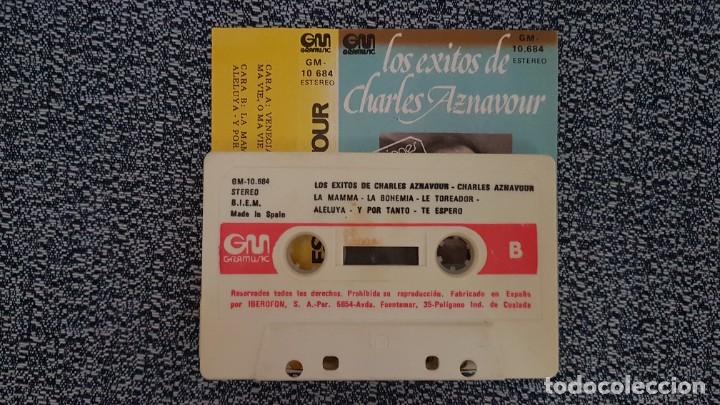 Casetes antiguos: Charles Aznavour - Exitos- A&ntilde;o 1.978 - Foto 4