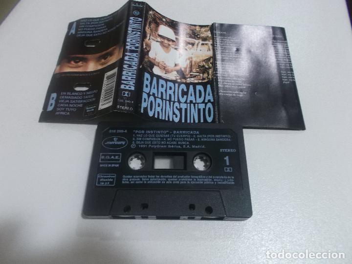 Casetes antiguos: BARRICADA, PORINSTINTO,1991 - Foto 1
