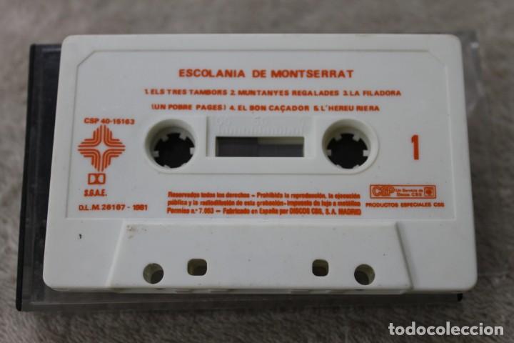 Casetes antiguos: CASETE ESCOLANIA DE MONTSERRAT - Foto 2