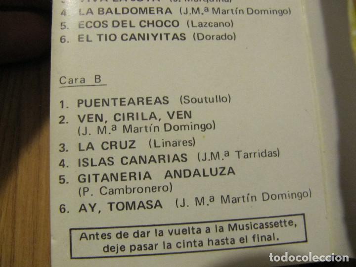 Casetes antiguos: EL INOLVIDABLE PASODOBLE-BANDA HISPANIA-RARO - Foto 6