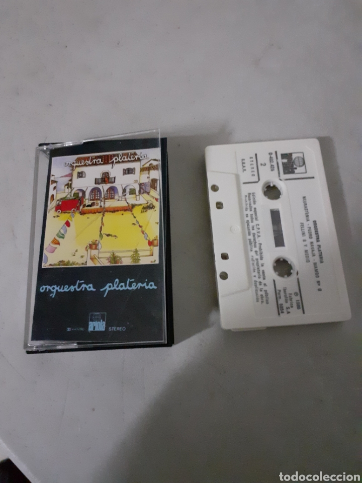 Casetes antiguos: ORQUESTA PLATERIA CASETE - Foto 1