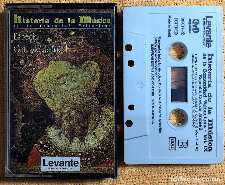 Casetes antiguos: HISTORIA DE LA M&Uacute;SICA VALENCIANA - CASSETTE N&ordm; 9