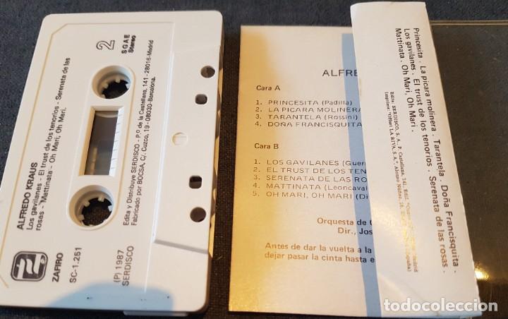 Casetes antiguos: Alfredo Kraus Grandes &Eacute;xitos casete - Foto 2