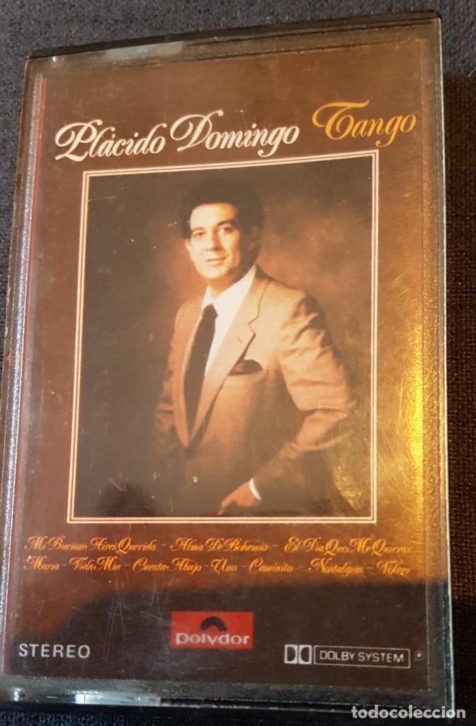 Casetes antiguos: Pl&aacute;cido Domingo casete Tango - Foto 1