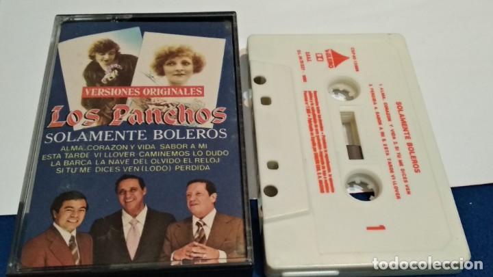 Casetes antiguos: CASETE CINTA CASSETTE ( LOS PANCHOS SOLAMENTE BOLEROS ) 1980 EPIC VELERO