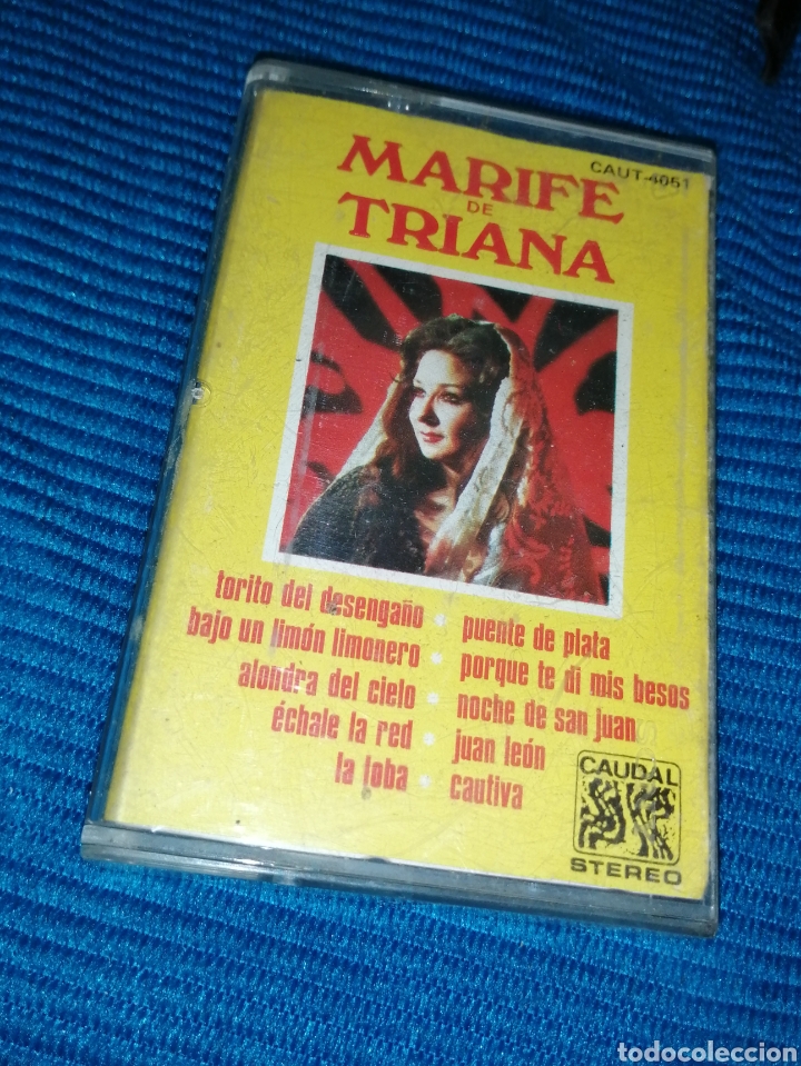 Casetes antiguos: MARIF&Eacute; DE TRIANA, CINTA DE CASETE - Foto 1