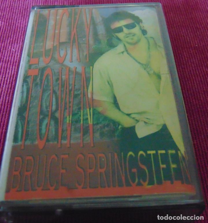 Casetes antiguos: BRUCE SPRINGSTEEN - LUCKY TOWN CASSETTE - Foto 1