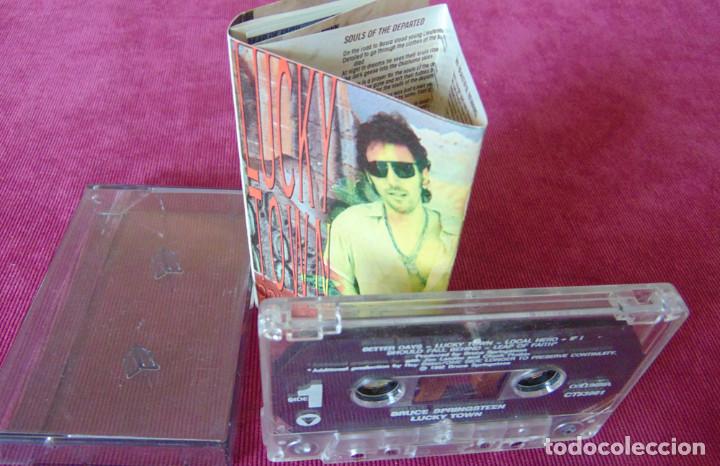 Casetes antiguos: BRUCE SPRINGSTEEN - LUCKY TOWN CASSETTE - Foto 2