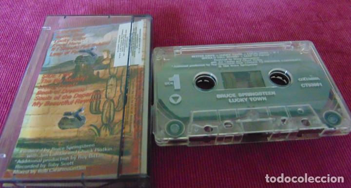 Casetes antiguos: BRUCE SPRINGSTEEN - LUCKY TOWN CASSETTE - Foto 3