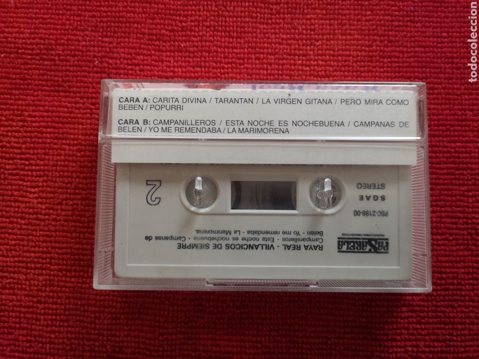 Casetes antiguos: Raya Real. Cassette. Villancicos de siempre - Foto 2