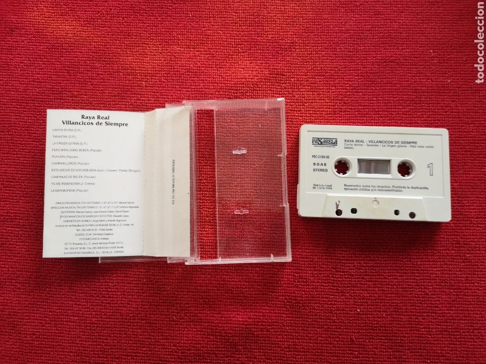 Casetes antiguos: Raya Real. Cassette. Villancicos de siempre - Foto 4