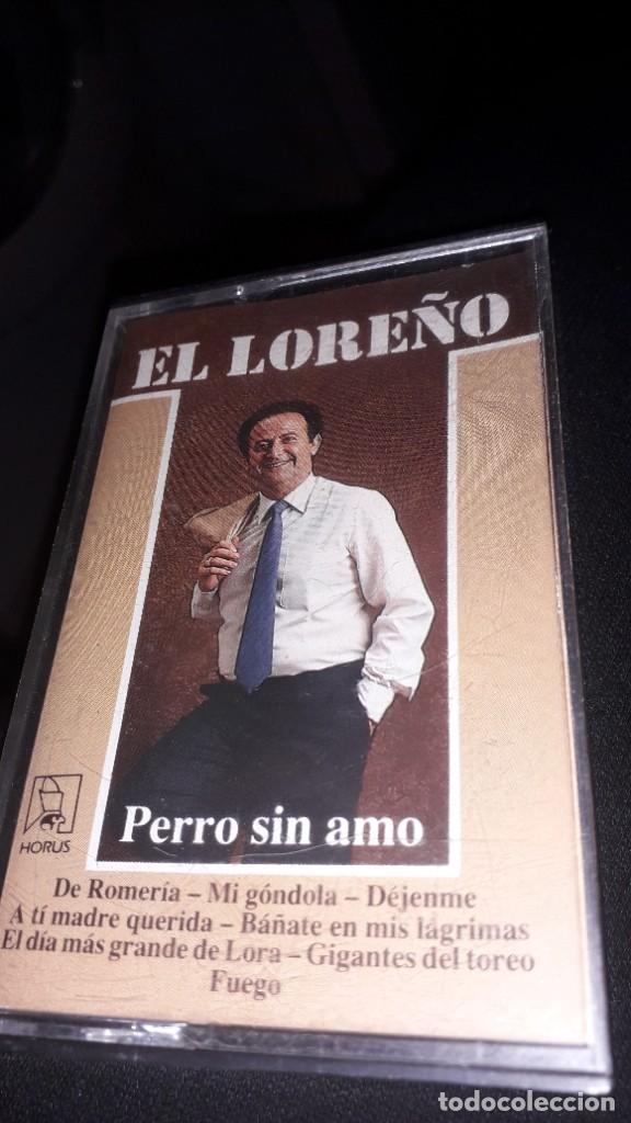 Casetes antiguos: CASSETTE EL LORE&Ntilde;O PERRO SIN AMO - Foto 1