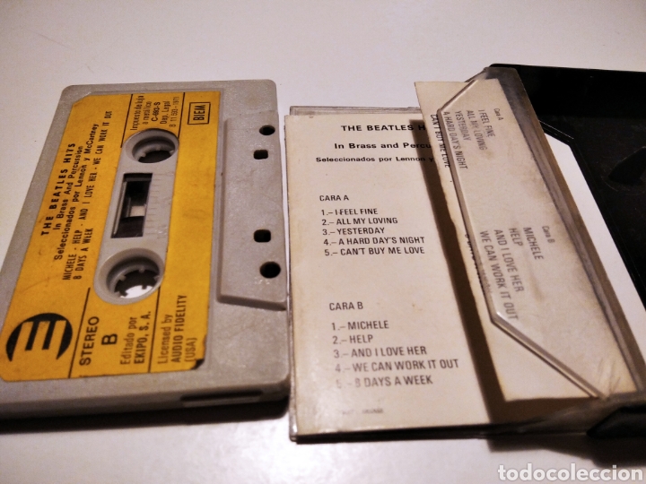 Casetes antiguos: Cinta cassette the Beatles - Foto 3