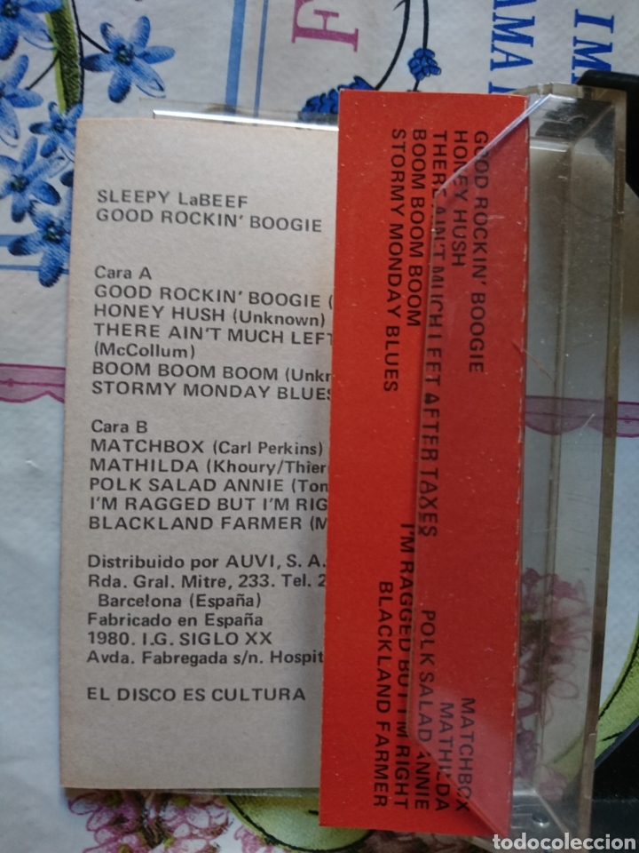 Casetes antiguos: SLEEPY LABEEF - Good Rockin Bogie - Foto 4