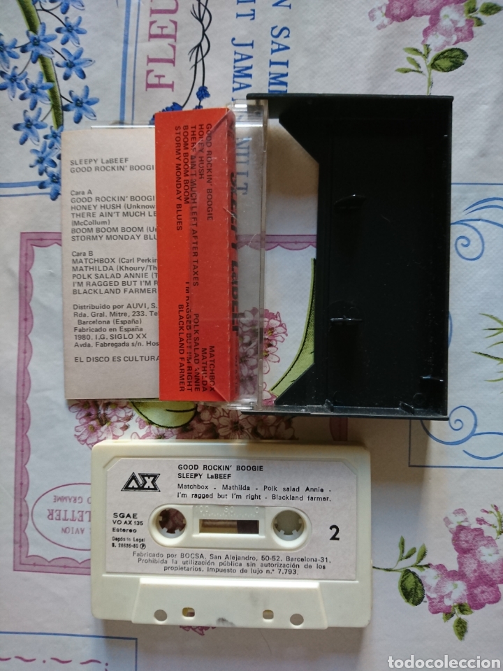 Casetes antiguos: SLEEPY LABEEF - Good Rockin Bogie - Foto 5