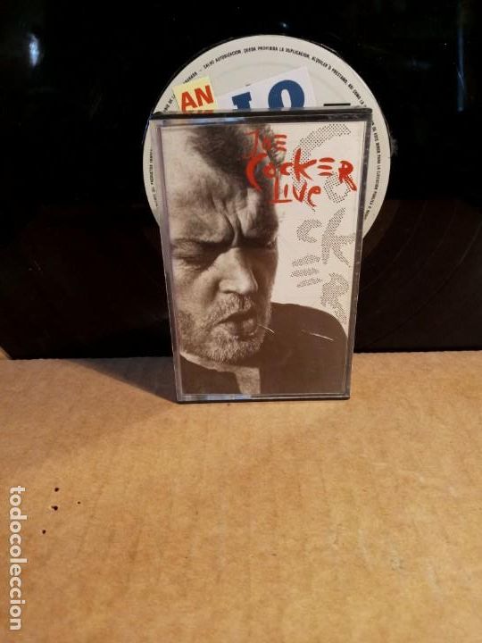 Casetes antiguos: JOE COCKER - LIVE . - Foto 1