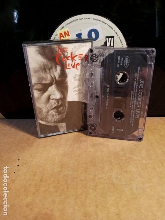 Casetes antiguos: JOE COCKER - LIVE . - Foto 2