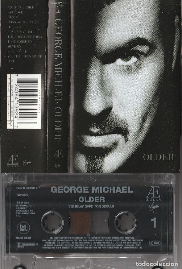 Casetes antiguos: GEORGE MICHAEL - OLDER (CASSETTE VIRGIN 1996 EU) - Foto 1
