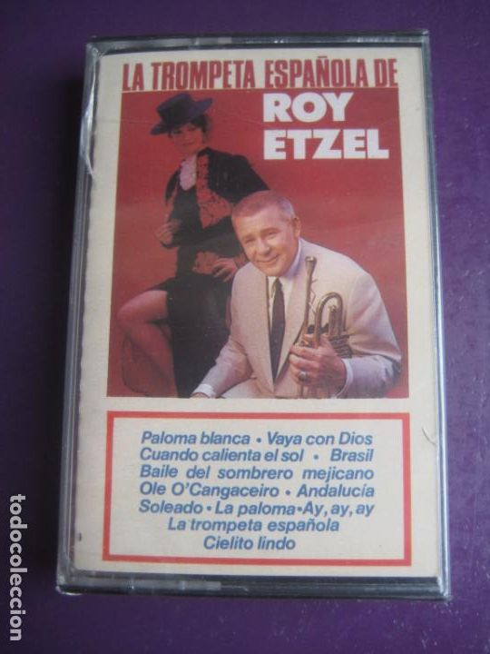 Casetes antiguos: LA TROMPETA ESPA&Ntilde;OLA DE ROY ETZEL - CASETE TRAMA PRECINTADA - LOUNGE EASY LISTENING 70'S