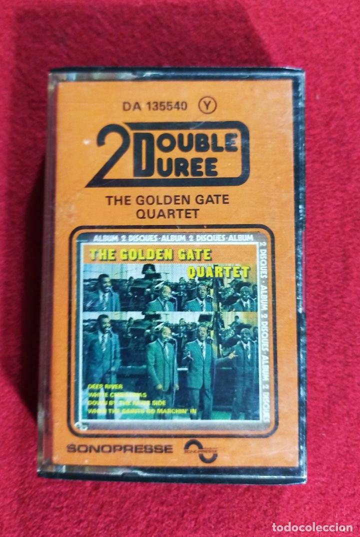 Casetes antiguos: THE GOLDEN GATE QUARTET (DOUBLE DUREE )- CASETE - Foto 1