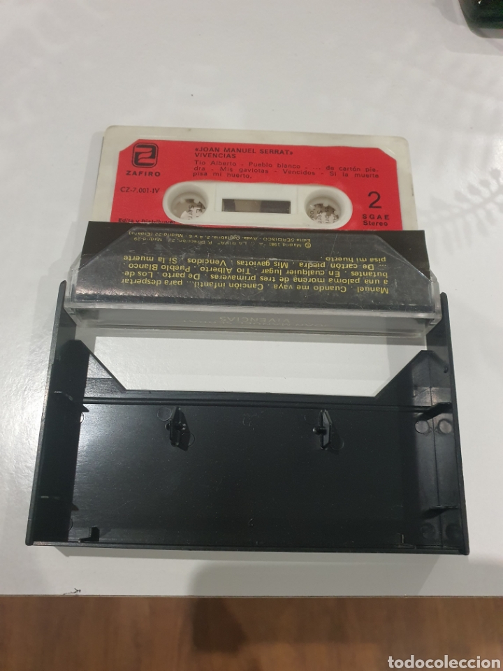 Casetes antiguos: Cinta Joan manuel serrat vivencias - Foto 2