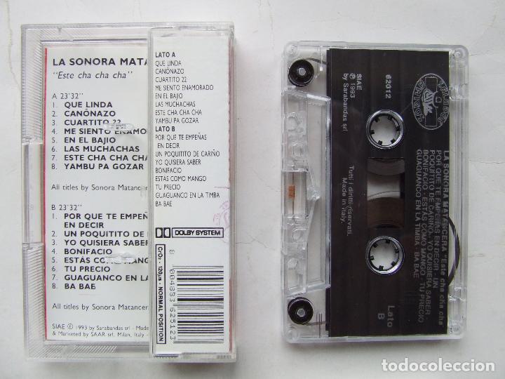 Casetes antiguos: CINTA CASETE LA SONORA MATANCERA ESTE CHA CHA CHA - Foto 2