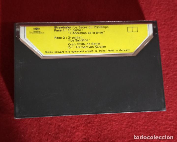 Casetes antiguos: STRAWINSKY, LE SACRE DU PRINTEMPS - CASETE - Foto 2