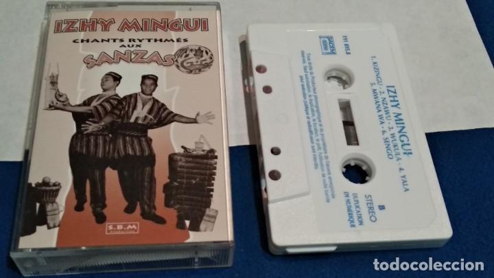 Cassetes antigas: CASETE CINTA CASSETTE ( SANZAS CHANTS RTHYM&Eacute;S AUX - IZHY MINGUI ) SACEM - NUEVO