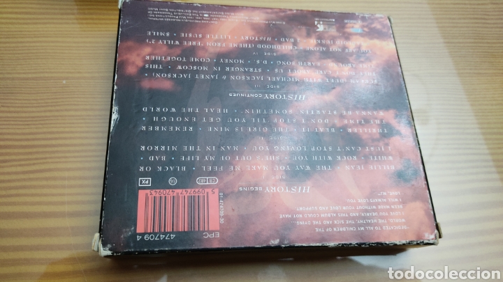 Casetes antiguos: Box Doble cassete y libro MICHAEL JACKSON &rdquo;HISTORY&rdquo; - Foto 3