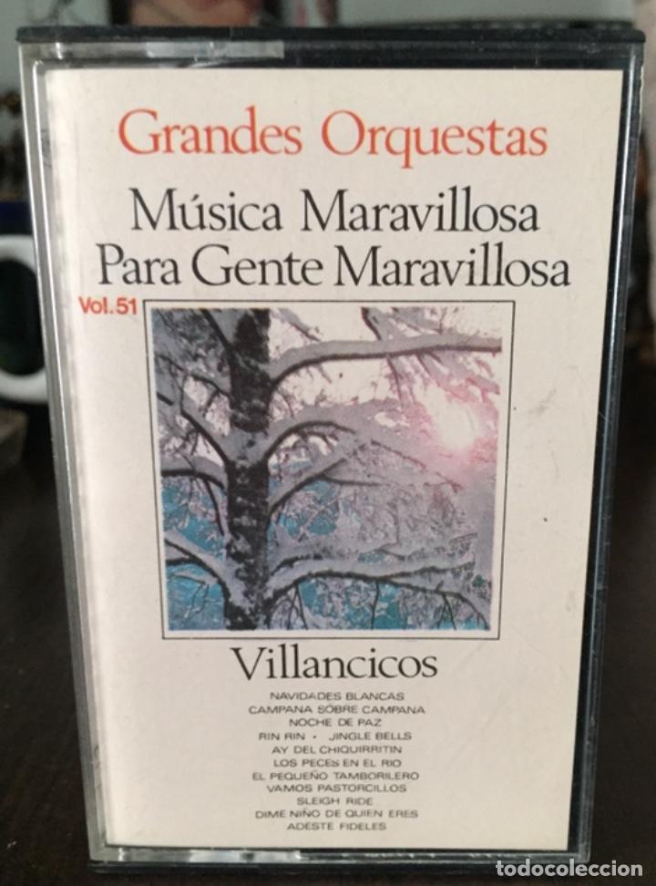 Casetes antiguos: Casete Villancicos Grandes Orquestas