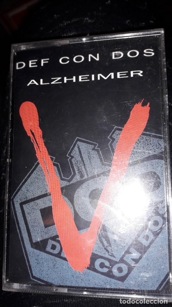 Casetes antiguos: CASSETTE - DEF CON DOS - ALZHEIMER - Foto 1