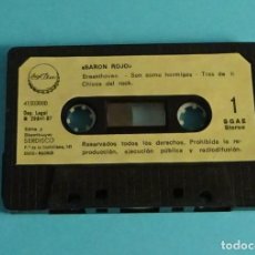Cassettes Anciennes: BARÓN ROJO. BREAKTHOVEN, HIJOS DE CAÍN, CHICOS DEL ROCK. CHAPA DISCOS 1987. SOLO CASETE SIN CARÁTULA. Lote 242438645