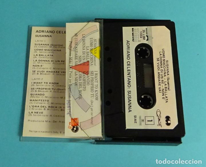 Casetes antiguos: ADRIANO CELENTANO. SUSANNA - Foto 3