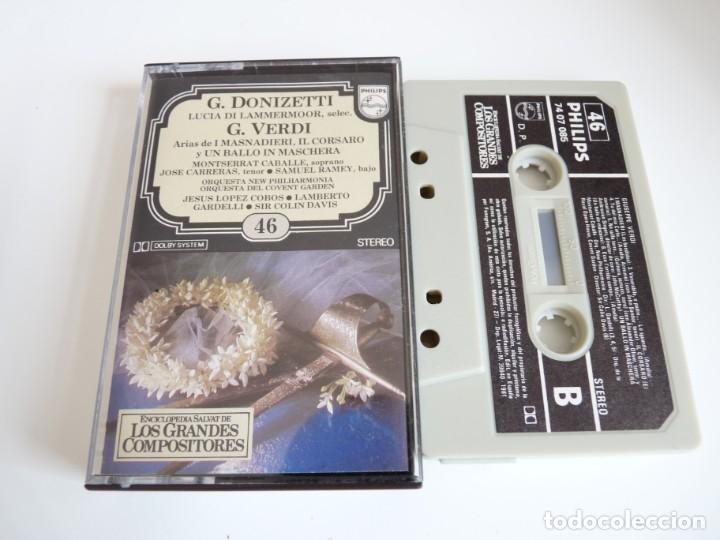 Casetes antiguos: CASETE, CASSETTE G. DONIZETTI G. VERDI REF: 30-15