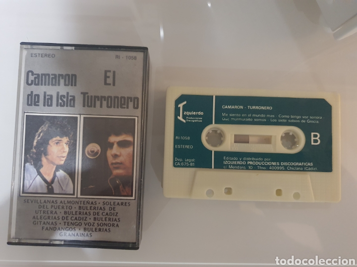 Casetes antiguos: camaron de la isla y el turronero - Foto 1