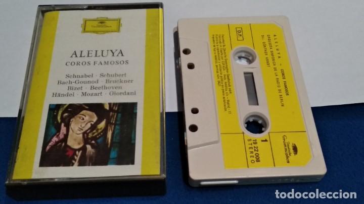 Casetes antiguos: CASETE CINTA ( ALELUYA - COROS FAMOSOS ) 1971 Deutsche Grammophon