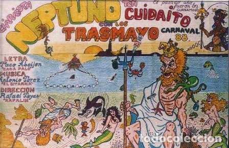 Casetes antiguos: CHIRIGOTA NEPTUNO TEN CUIDAITO CON LOS TRASMAYO. CARNAVAL 1988. CAR-2738