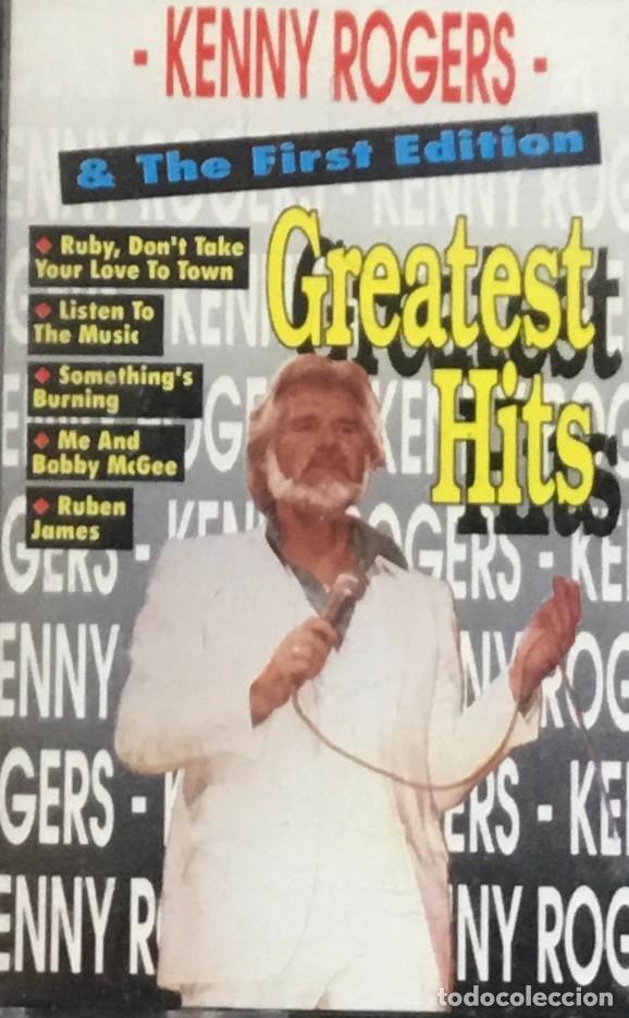 Casetes antiguos: KENNY ROGERS - GREATEST HITS - Foto 1