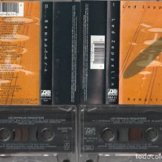 Cassettes Anciennes: LED ZEPPELIN - REMASTERS (DOBLE CASSETTE WEA 1990). Lote 243646065