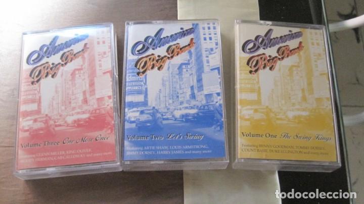 Cassettes Anciennes: AMERICAN BIG BANDS - 3 CINTAS CASETE