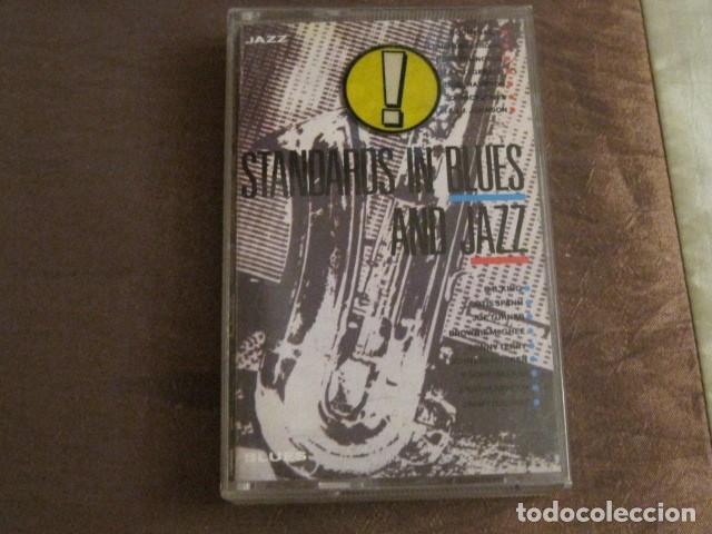 Casetes antiguos: STANDARDS IN BLUES AND JAZZ - Foto 1