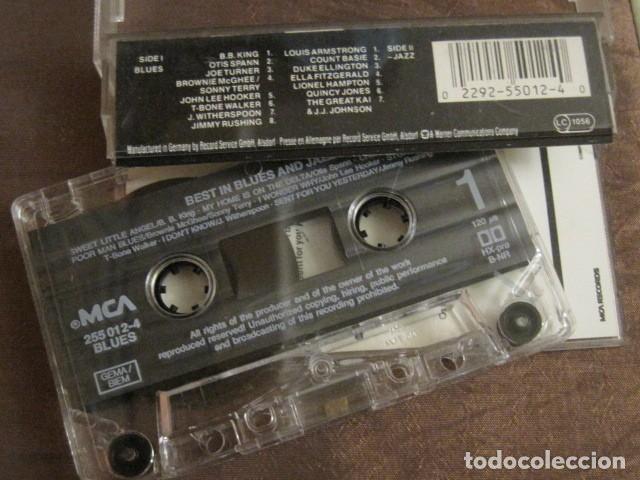 Casetes antiguos: STANDARDS IN BLUES AND JAZZ - Foto 2