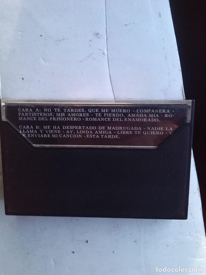 Casetes antiguos: AMANCIO PRADA CANCIONES DE AMOR Y CELDA - Foto 2